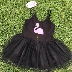 Black flamingo tutu